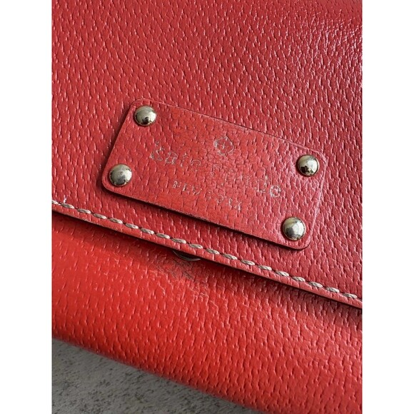 KATE SPADE Natalie Wellesley Small Clutch Crossbody Bag Red/Pink - Picture 5 of 9